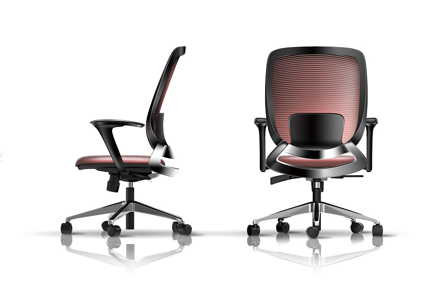办公椅设计 网椅设计|生活用品|工业/产品|阔弧工业设计 - 原创设计作品 